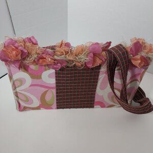 BAGDADDY 2 Strap Multi Colors of Brown, pink, Pastel Green, and Peach  Handbag